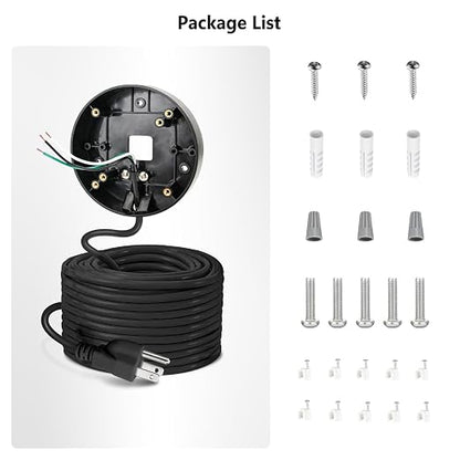 Power Cable and Plug-in Mount for Floodlight Cams Compatible - Image 7