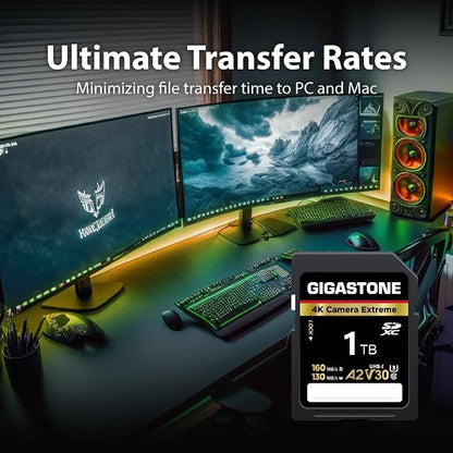 【5-Years Data Recovery】 GIGASTONE 1TB SD Card, 4K Camera Extreme, UHS-I A2 V30 - Image 5