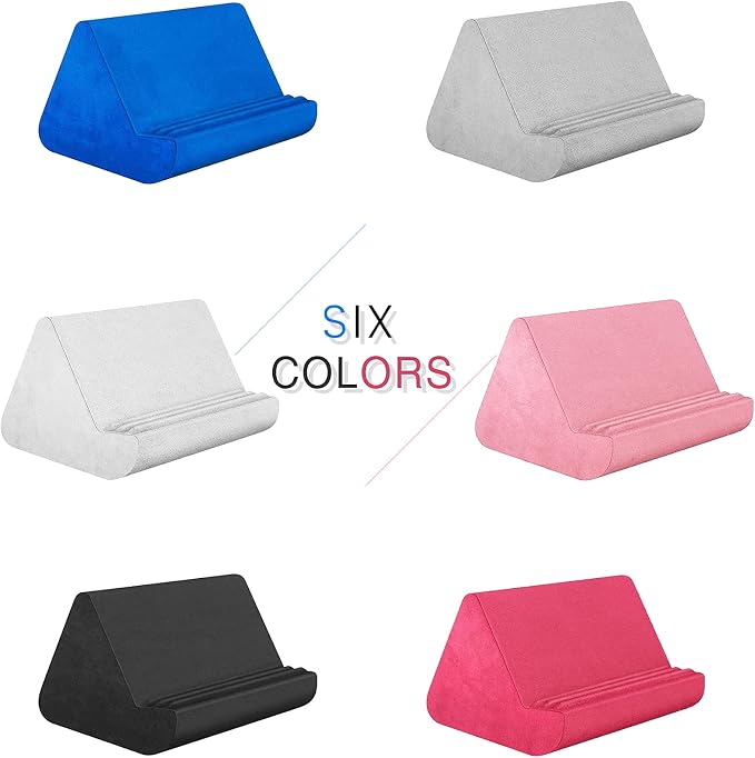 Soft Tablet Stand Pillow with Pocket, Tablet Cushion Stand, Adjustable 3 - Image 6