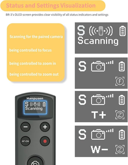 Hanpusen Rechargeable Camera Remote Control - Image 6