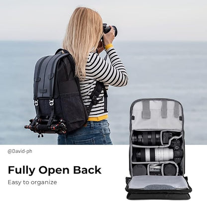 K&F CONCEPT Camera Backpack, Camera Bags - Image 5