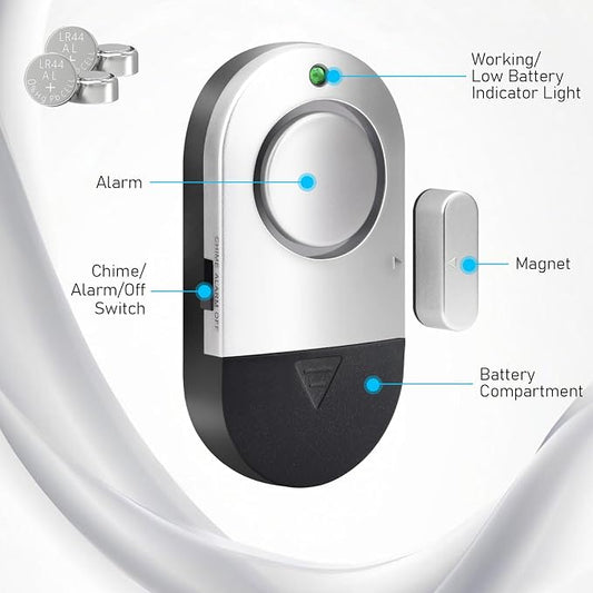 Door Window Alarm, 120DB Window Alarms - Image 2