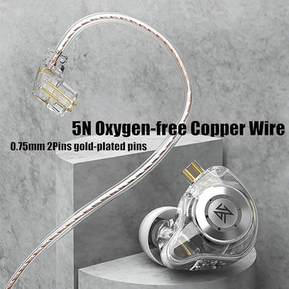 keephifi KZ EDX Pro in Ear Monitors KZ Headphones IEM Earphones - Image 7