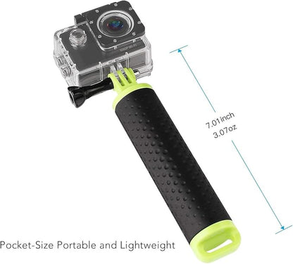 WOLFANG Action Camera Floating Hand Grip Camera Handle Waterproof Monopod Hand - Image 5
