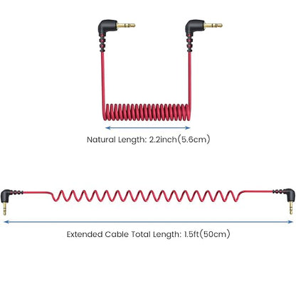 2-Pack 3.5mm Microphone Cable Compatible - Image 5