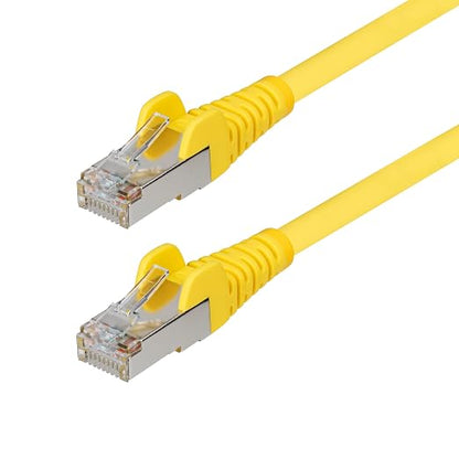 StarTech.com 1ft Yellow CAT6a Ethernet Cable, Snagless RJ45, 100W PoE++ by StarTech