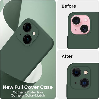 FireNova Designed for iPhone 15 Plus Case, Silicone Case with, Soft - Image 3