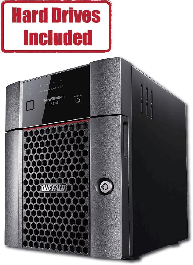 BUFFALO TeraStation 3420DN 4-Bay SMB 8TB Desktop NAS w/Hard Drives Included - Image 3