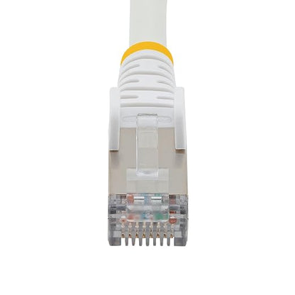 StarTech.com 75ft White CAT6a Ethernet Cable, Snagless RJ45, 100W PoE++ - Image 4