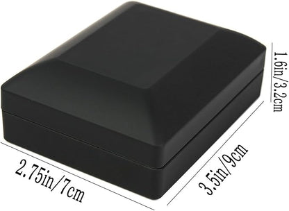 iSuperb® Pendant Box Black Jewelry Case Organizer - Image 5