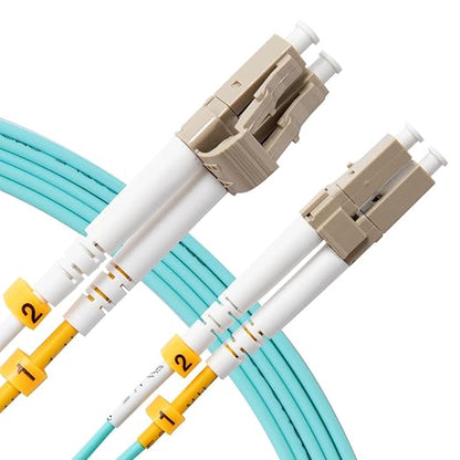 KeepFly Fiber- OM4 LC to LC Fiber Patch Cable 100m/323ft, 40Gb/100Gb 50/125um - Image 2