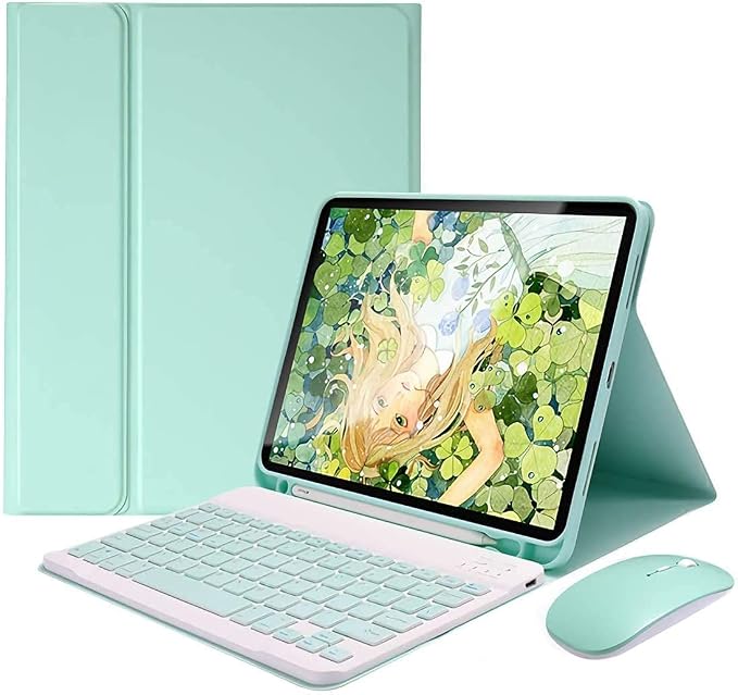 AnMengXinLing Keyboard Case for iPad mini 7th 2024/Mini 6th Generation by AnMengXinLing