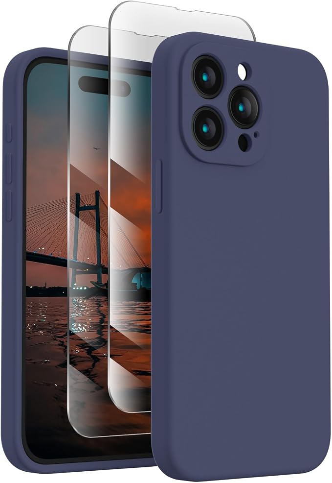 FireNova Designed for iPhone 15 Pro Case, Silicone Upgraded Phone Case with by FireNova