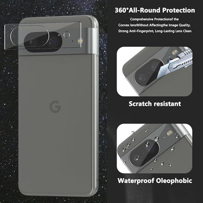 3+2 Pack Screen Protector for Google Pixel 8 Flexible TPU Film - Image 5
