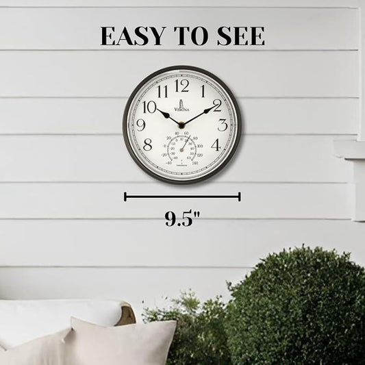 Outdoor Clocks for Patio Waterproof - Image 2