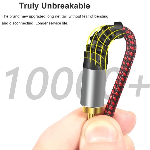 RCA Cable 25Ft, 2Rca Male to 2-RCA Male Audio Stereo Subwoofer Cable - Image 3
