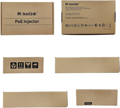 MokerLink 2.5 Gigabit PoE Injector, 802.3af/at/bt 60W, 2.5G/1G/100M Ethernet - Image 8