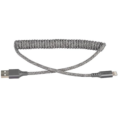 Ventev Helix 14 in Expandable iPhone Cable | Fast Charging USB-A to Lightning by VENTEV