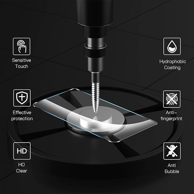 Anoowkoa 3 Pack Glass Screen Protector - Image 5