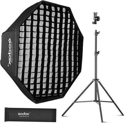 Godox 37.5"/95cm Octagon Umbrella Soft Box Kit by GODOX