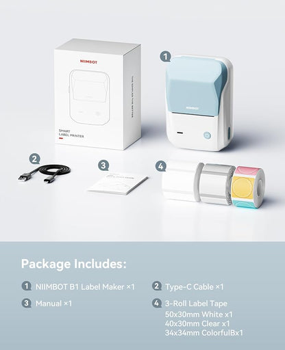 NIIMBOT B1 Label Maker Machine - Image 9