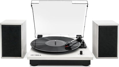 Victrola Montauk Vinyl Record Player, 3-Speed Belt Driven Turntable by Victrola