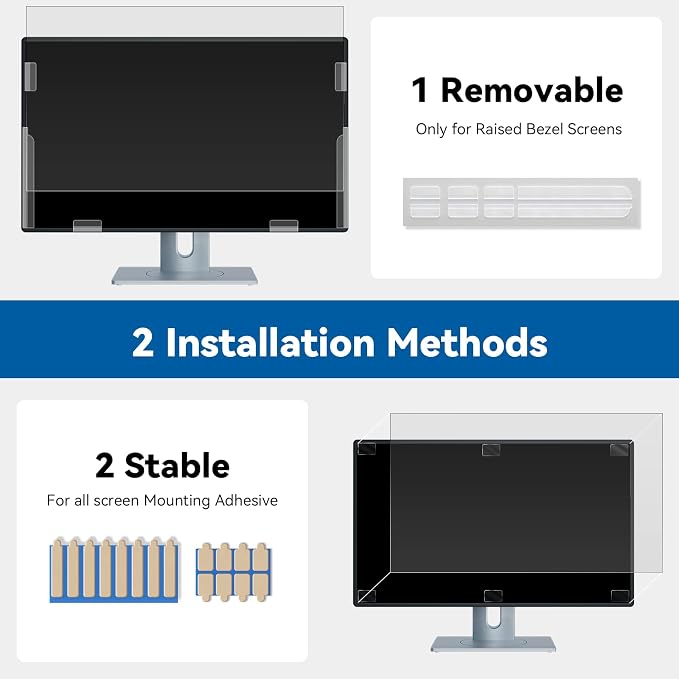 IPROKKO 23.8 Inch Computer Privacy Screen Filter - Image 7