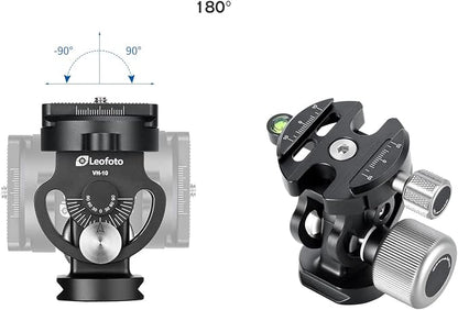 Leofoto MP-364C+VH-10S Monopod and Tilt Head Set, Carbon Fiber, VH-10S Monopod - Image 8