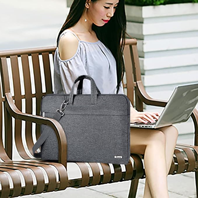 Voova Laptop Bag 13 14 Inch, Waterproof Computer Sleeve Carrying Case - Image 7