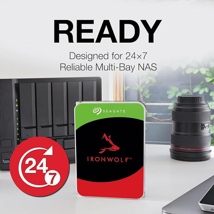 Seagate IronWolf 8TB NAS Internal Hard Drive HDD – 3.5 Inch SATA 6Gb/s 7200 RPM - Image 4