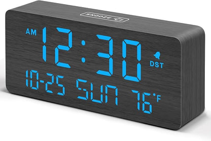 DreamSky Wooden Digital Alarm Clocks by DreamSky