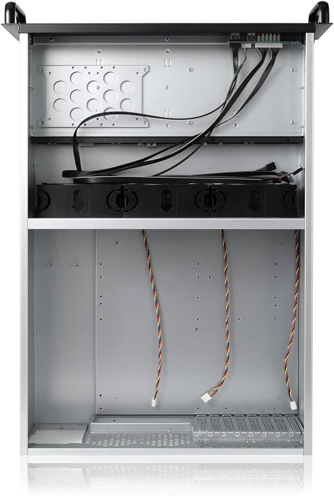 RackChoice 4U Rackmount Server Chassis 8-Bay 12Gbps Hot-Swappable SATA/SAS - Image 5