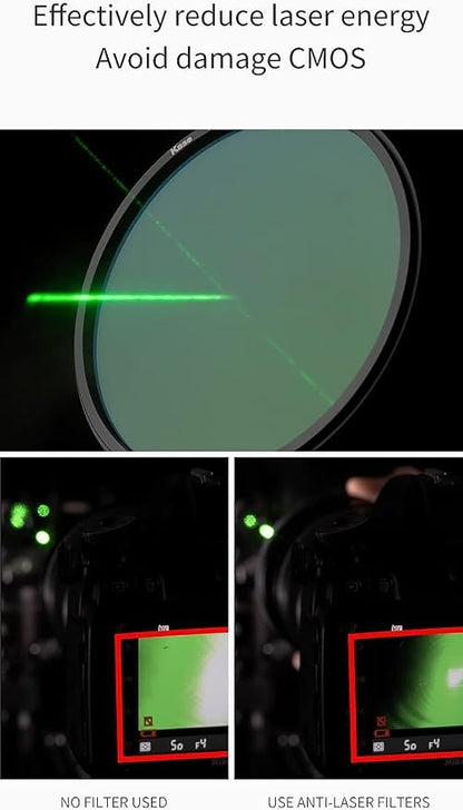 Kase Revolution Anti-Laser Filter Magnetic Shockproof Tempered Optical Glass - Image 3
