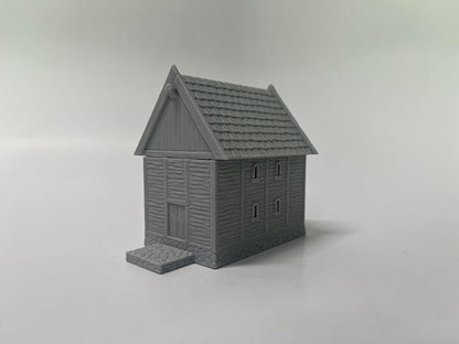 Paintable Tabletop Miniature Little Town Building Terrains Compatible - 18mm - Image 6
