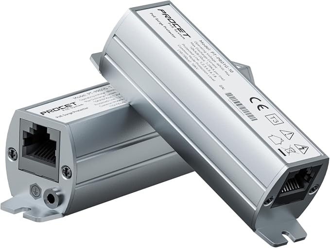 PROCET Ethernet Surge Protector Gigabit by PROCETPOESystem