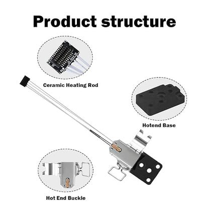 HzdaDeve Heating Assembly Kit for A1 Mini/A1 Hot End Heating Component - Image 6