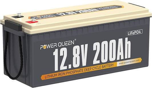 Power Queen 12V 200Ah LiFePO4 Battery by PowerQueen