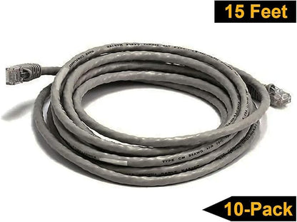 iMBAPrice 1' Cat5e Network Ethernet Patch Cable, 10 Pack - Image 6
