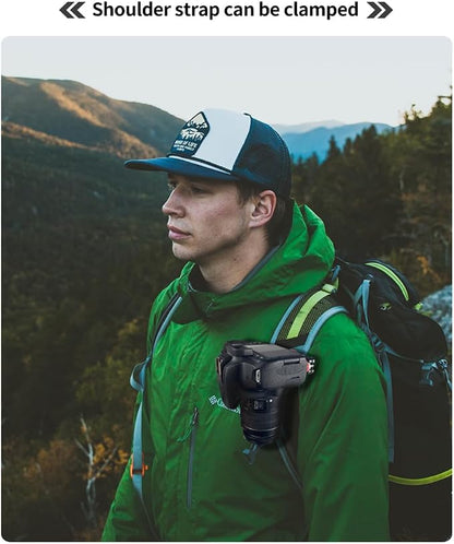 Backpack Camera Clip with Plate Quick Release Capture Clamp System Backpack - Image 6