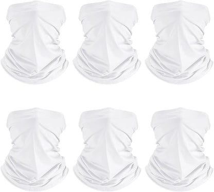 Geyoga 6 Pieces Summer UV Protection Cooling Neck Gaiter Face Clothing Neck by Geyoga