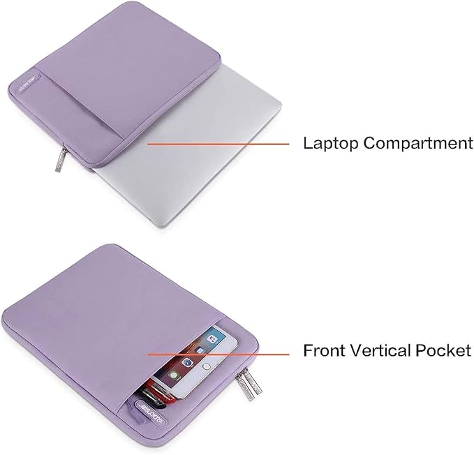 MOSISO Laptop Case 13.3 inch, 13-13.3 inch Laptop Sleeve Compatible - Image 4