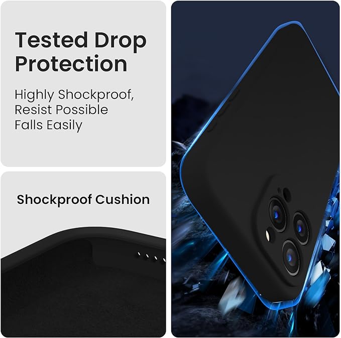 FireNova Designed for iPhone 15 Pro Max Case, Silicone Upgraded Phone Case with - Image 4