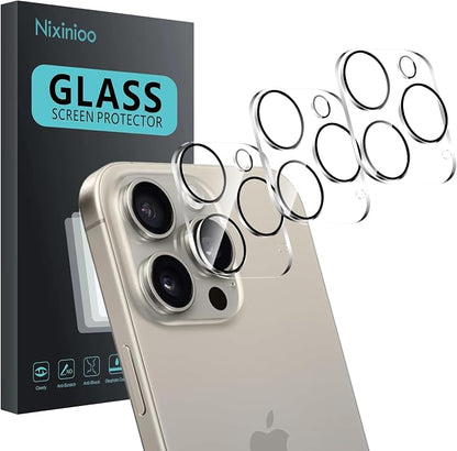 3 Pack Camera Lens Protector for iPhone 14 Pro Max/iPhone 15 Pro Max/iPhone 14 by Unknown