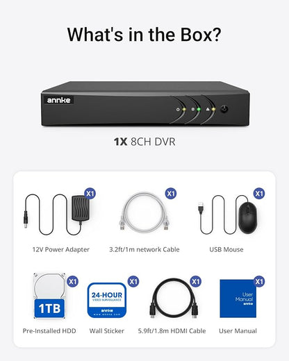 ANNKE 8CH 3K Lite Security Digital Video Recorder - Image 9
