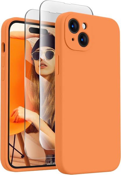 FireNova Designed for iPhone 15 Plus Case, Silicone Case with, Soft by FireNova