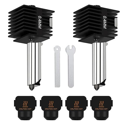 HzdaDeve 2 Pack A1 Mini/A1/A2L Hotend Print Head Hot End Kit Extruder Upgrade by HzdaDeve