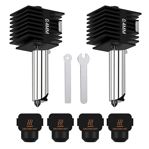 HzdaDeve 2 Pack A1 Mini/A1/A2L Hotend Print Head Hot End Kit Extruder Upgrade by HzdaDeve