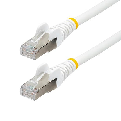 StarTech.com 75ft White CAT6a Ethernet Cable, Snagless RJ45, 100W PoE++ by StarTech