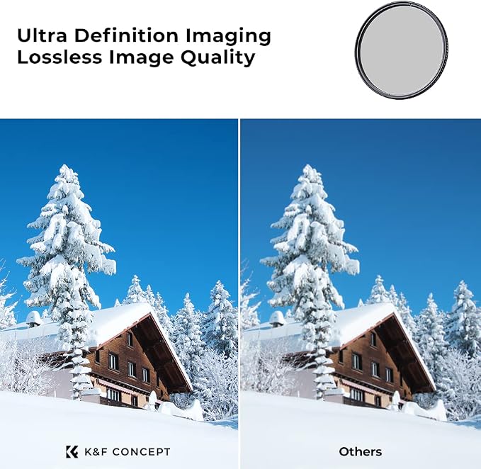K&F Concept 82mm Circular Polarizers Filter Polarizing Filter 28 Multi-Layer - Image 4