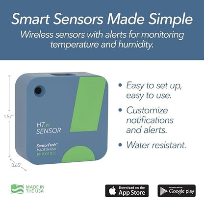 SensorPush HT.w Smart Temperature Sensor & Humidity Sensor - Image 2